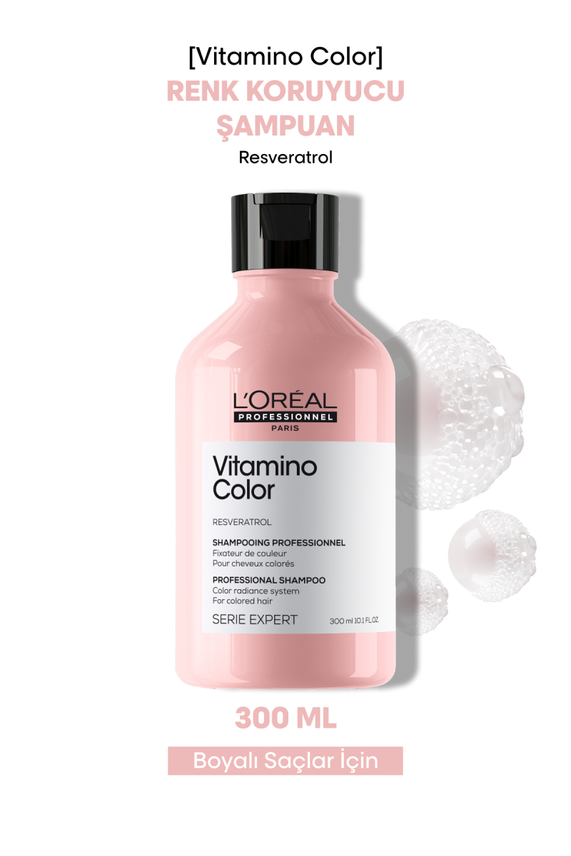 Vitamino Color Boyalı Saçlar için Renk Koruyucu Şampuan