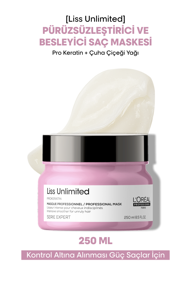 Liss Unlimited Elektriklenme Karşıtı (Ve Yoğun Yumuşaklık Veren) Maske