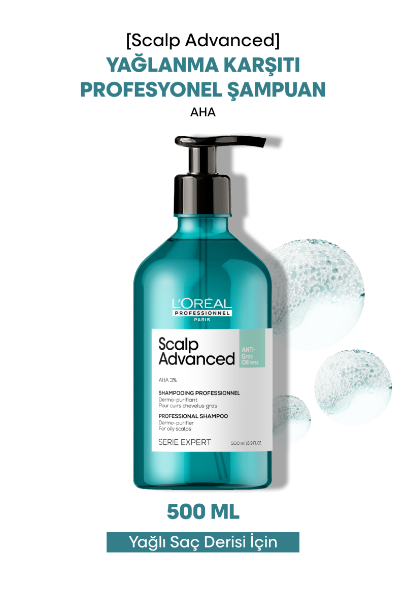 Scalp Advanced Yağlanma Karşıtı Profesyonel Şampuan - Görsel 3