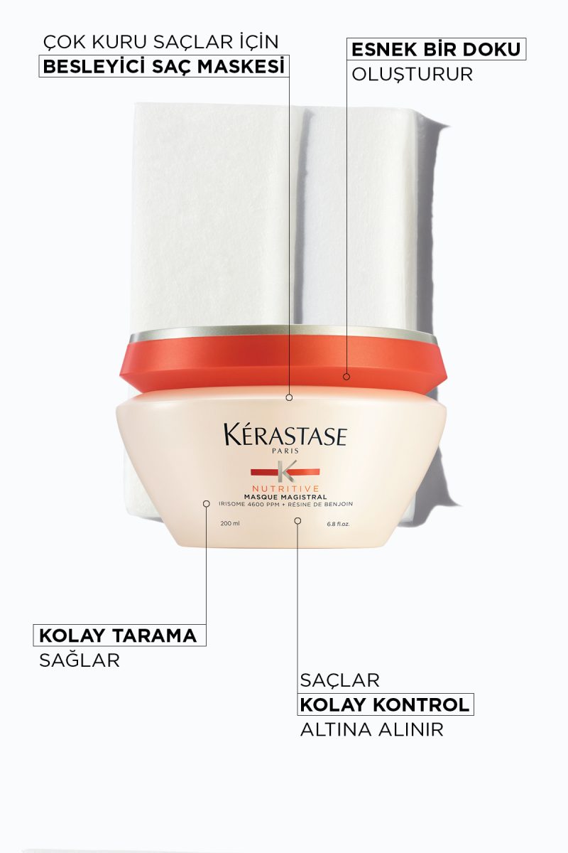 Masque Magistral Aşırı Kuru Saçlar İçin Yoğun Nem Veren Besleyici Maske
