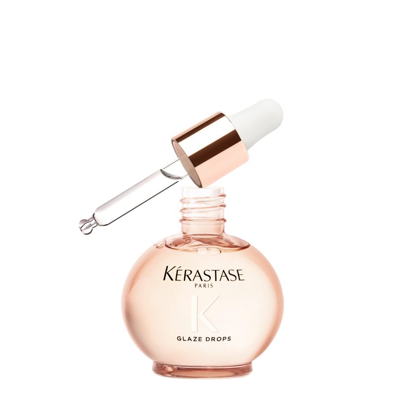 Kérastase Gloss Absolu Glaze Drops Elektriklenmeye Eğilimli Saçlar için Saç Bakım Yağı