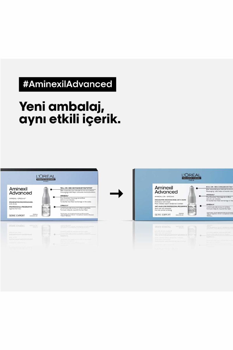 Aminexil Advanced Saç Dökülmesine Karşı Etkili Kür 10X6 - Görsel 3
