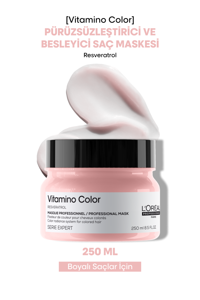 Vitamino Color Boyalı Saçlar için Renk Koruyucu Maske