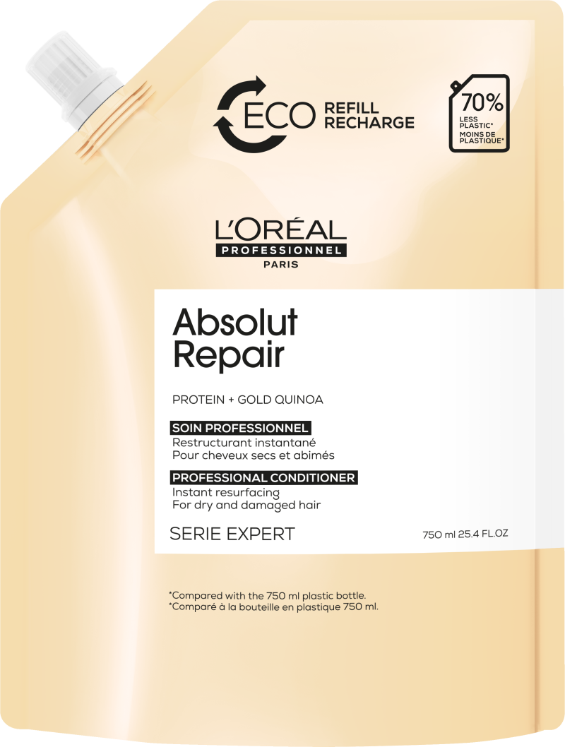 Absolut Repair Yıpranmış Saçlar İçin Onarıcı Saç Bakım Kremi 750 ML Refill - Görsel 2