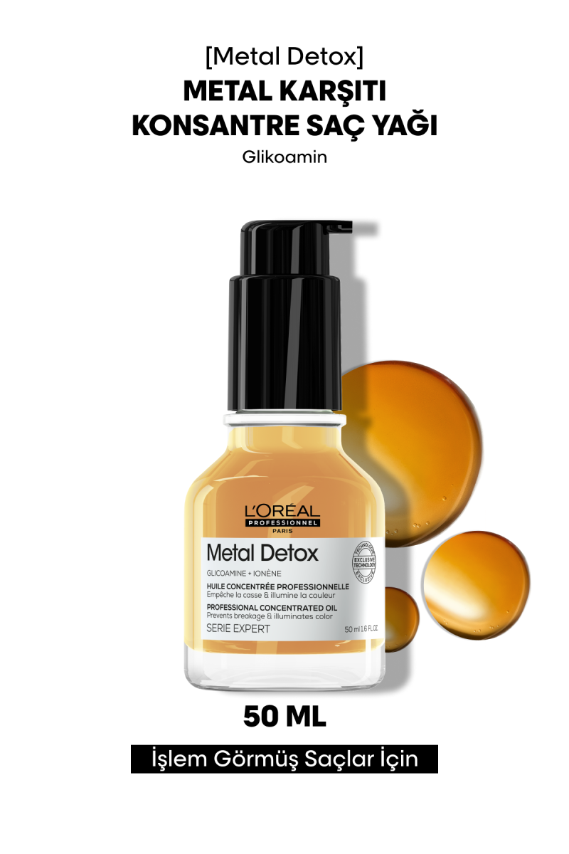 Metal Detox Oil Konsantre Yağ