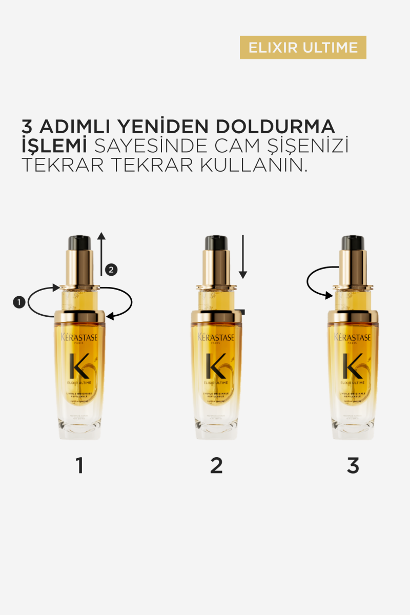 Saç Bakım Yağı Refill - Görsel 2