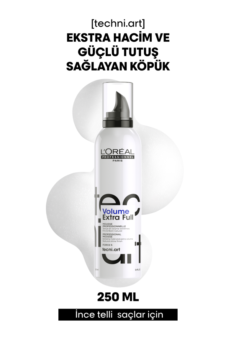 Ekstra Hacimlendirici Saç Köpüğü