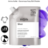 Serie Expert Silver Çok Açık Sarı, Gri Ve Beyaz Saçlar Için Renk Dengeleyici Mor Refill Şampuanı