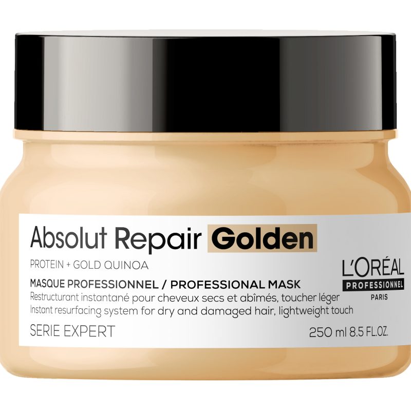 Yıpranmış Saçlar için Onarıcı Altın Maske - Görsel 3
