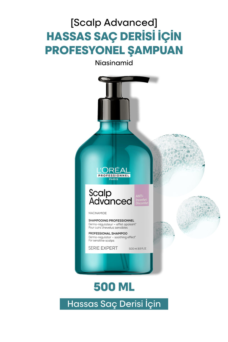 Scalp Advanced Hassas Saç Derisi için Profesyonel Şampuan