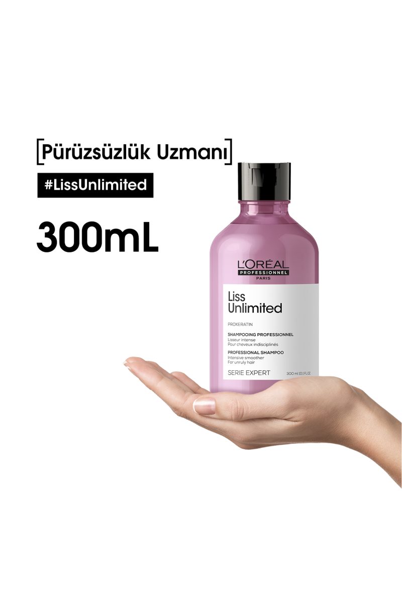 Liss Unlimited Elektriklenme Karşıtı (Ve Yoğun Yumuşaklık Veren) Şampuan - Görsel 3