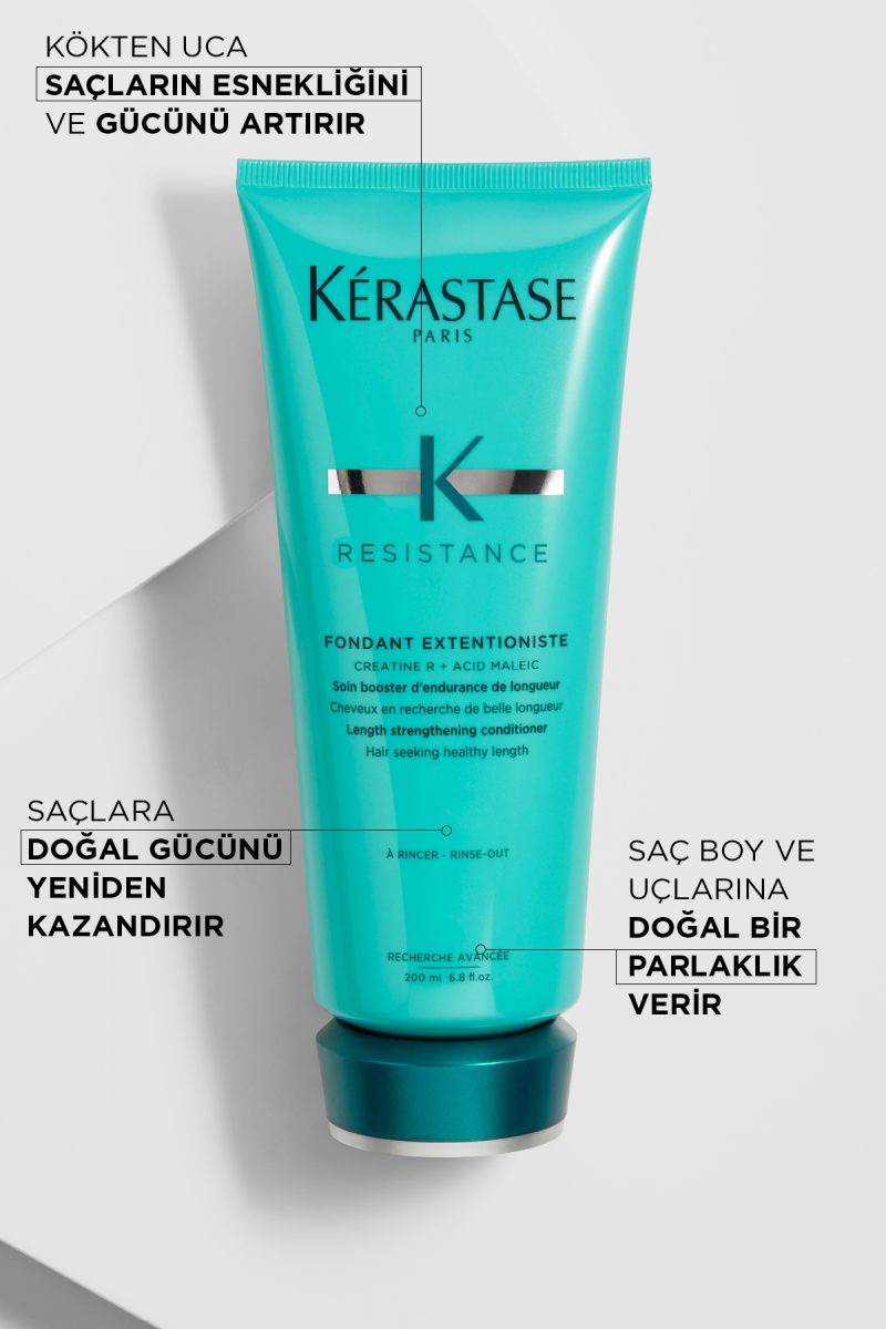 Fondant Extentioniste Daha Uzun ve Güçlü Saçlar için Onarıcı Bakım Kremi