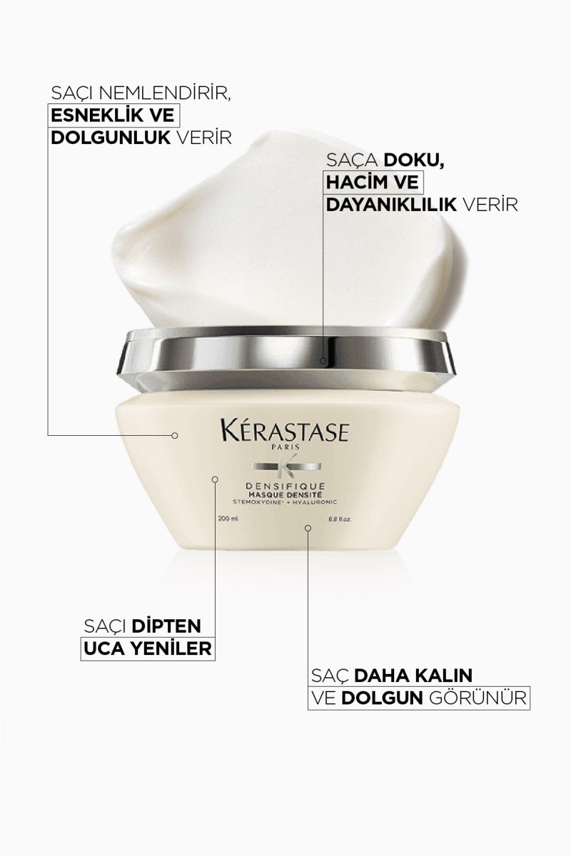 Masque Densité Dolgunluk ve Esneklik Veren  Saç Maskesi - Görsel 2