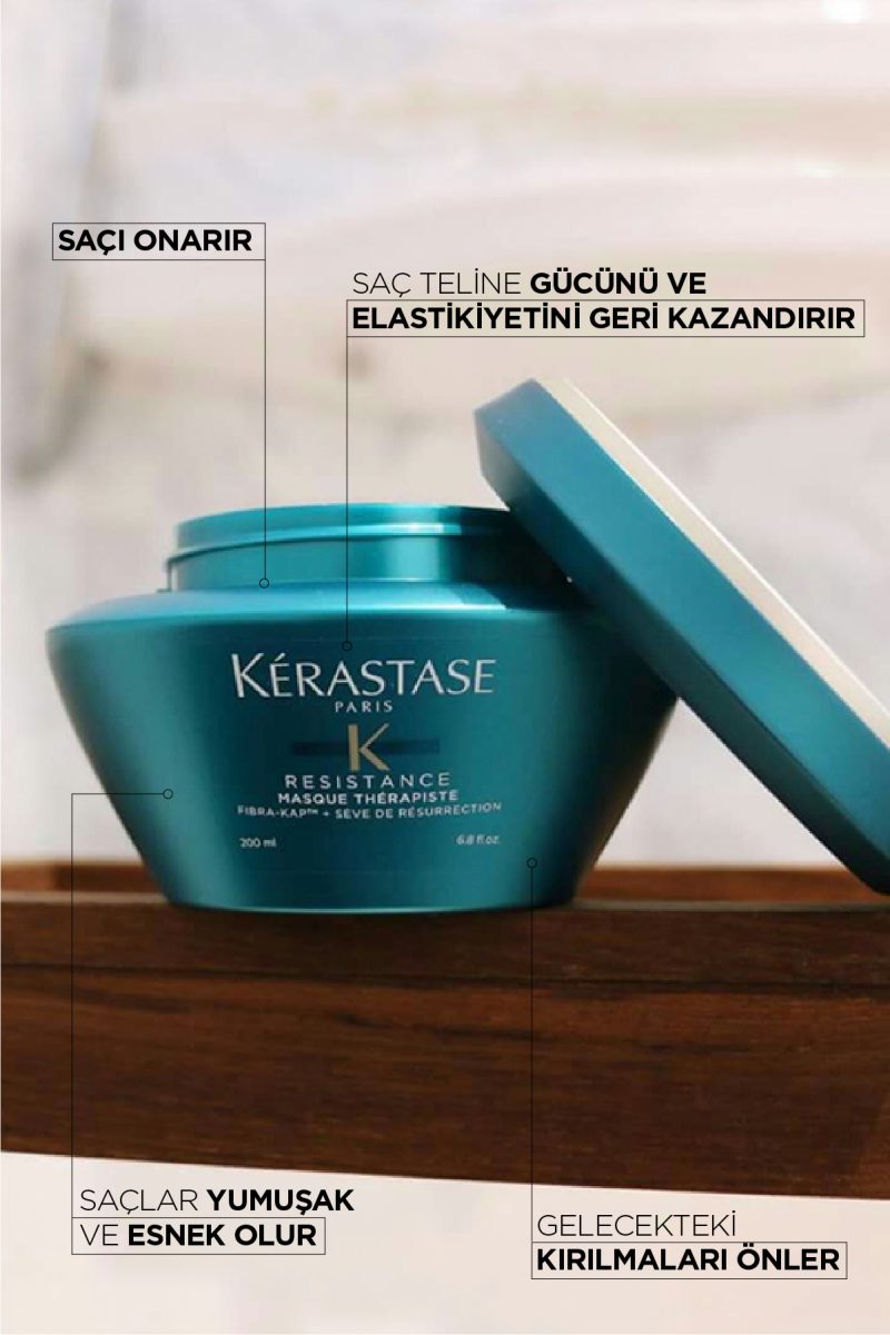 Masque Thérapiste Çok Yıpranmış ve Aşırı İşlem Görmüş Saçlar için Yoğun Onarıcı Saç Maskesi - Görsel 2