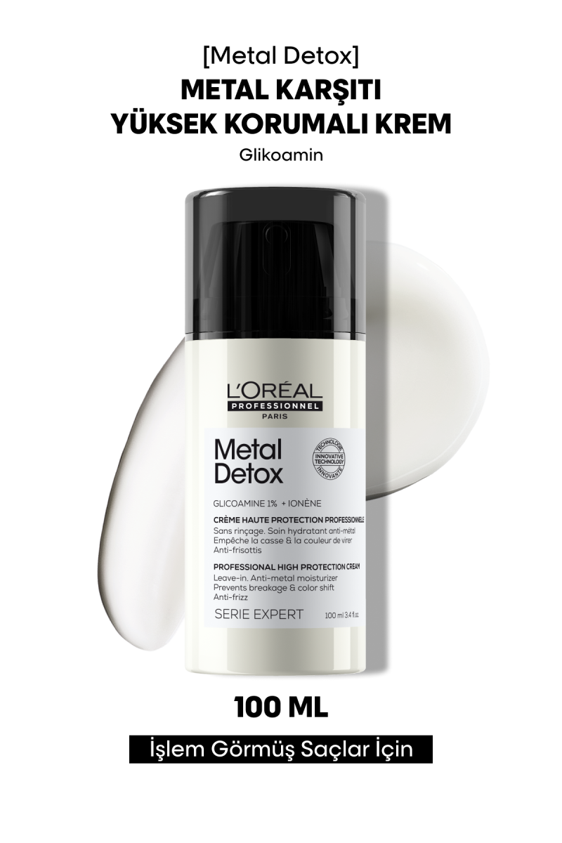Metal Detox Yüksek Korumalı Krem