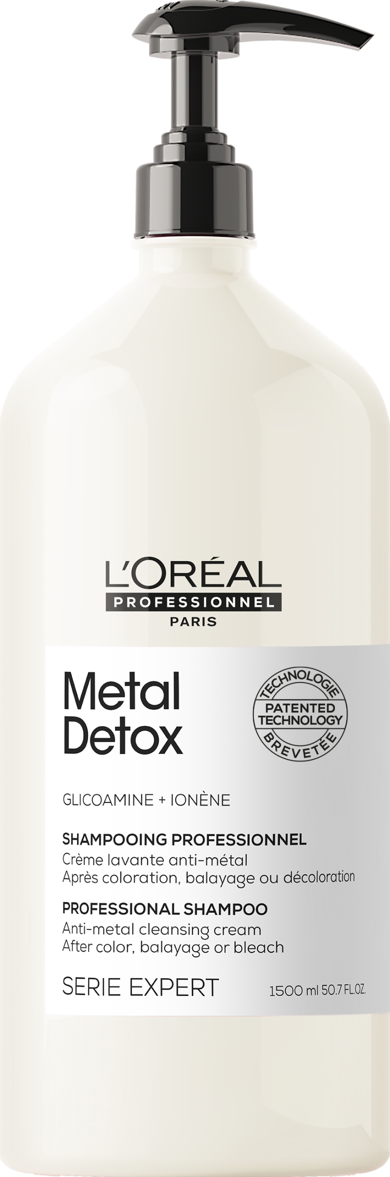 Metal Detox Renkli ve Açıcı ile İşlem Görmüş Saçlar İçin Kırılma Karşıtı Şampuan