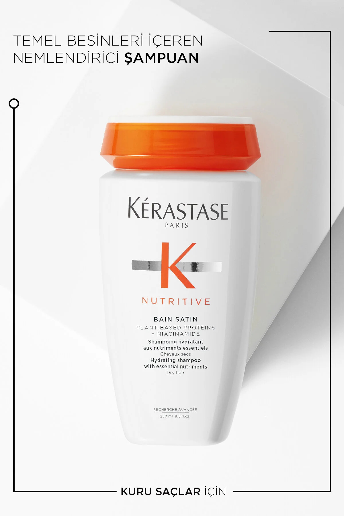 Nutritive Bain Satin Nemlendirici Şampuan 250 ml 250 ml - Görsel 3